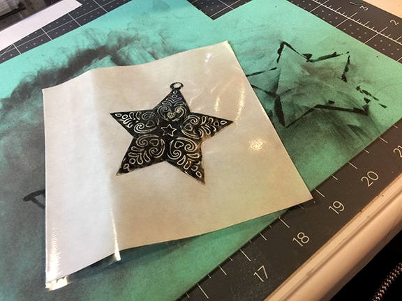Star Ornament Design by ink