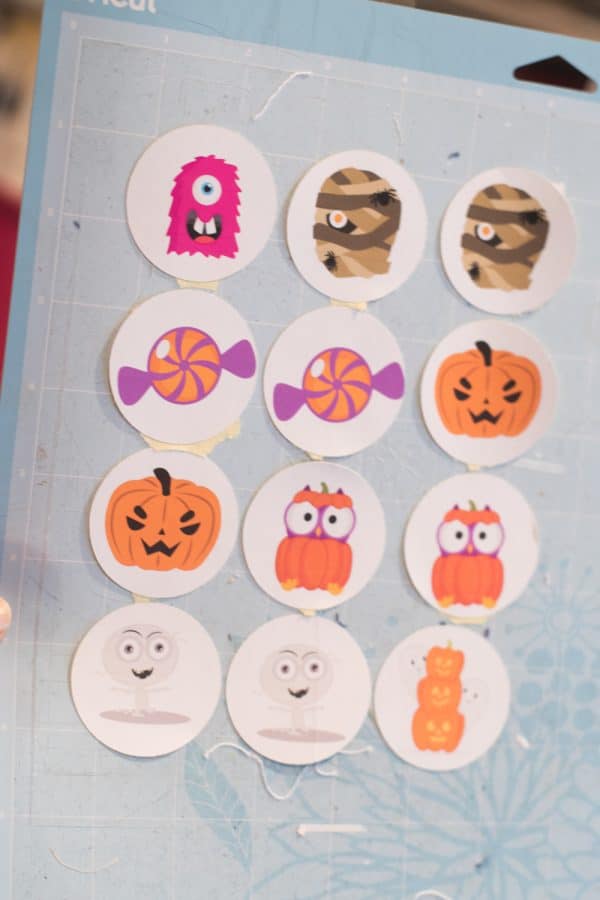 Cricut and Matching game