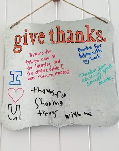 A close up of text on a whiteboard