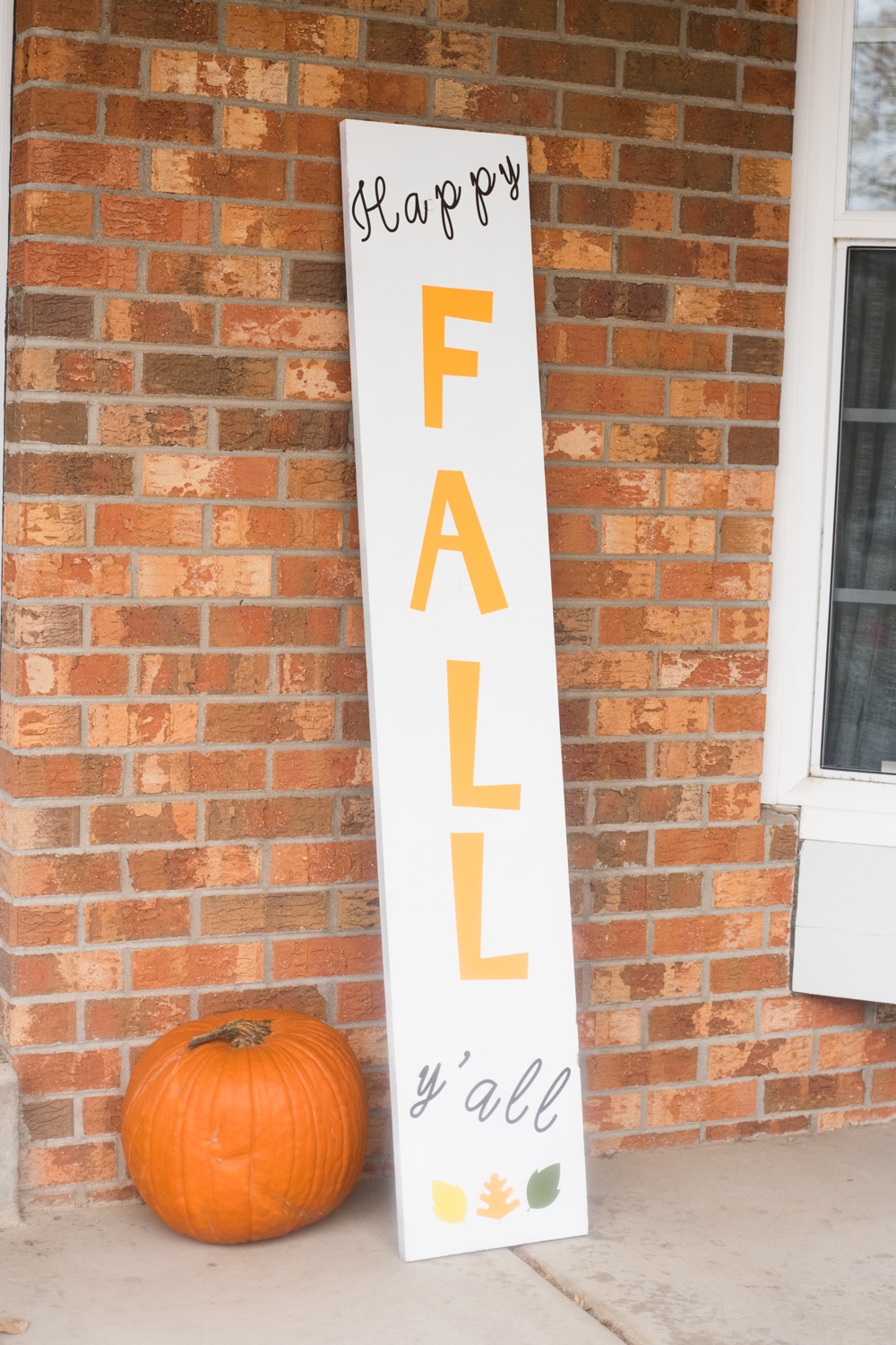 Happy Fall Y'all Sign 