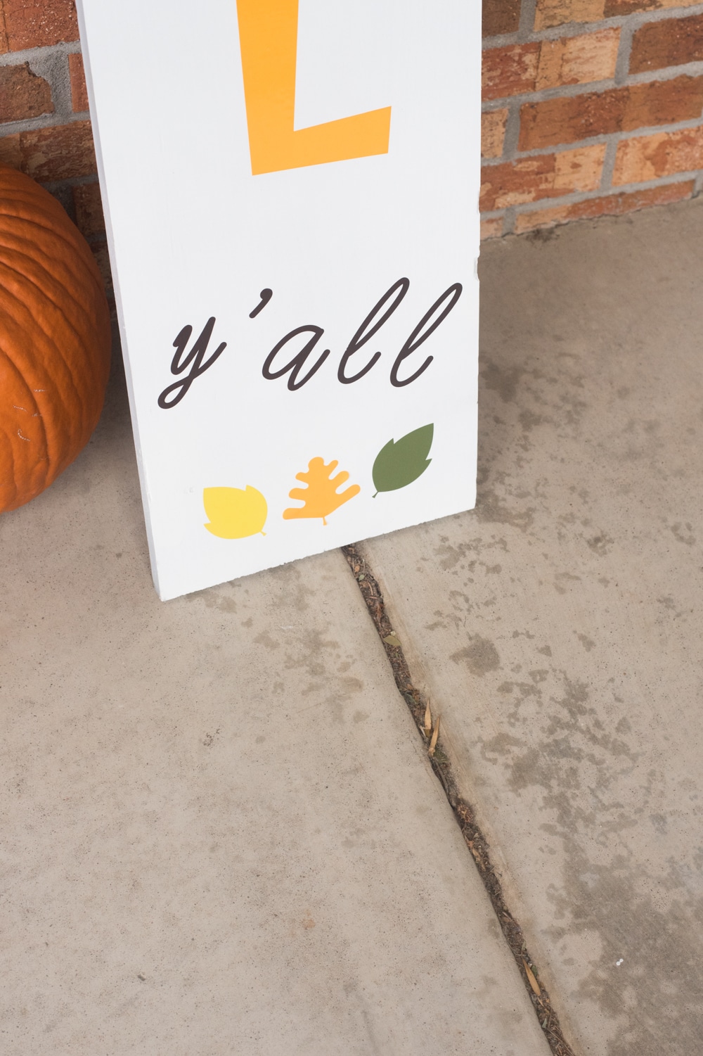 y\'all fall poster