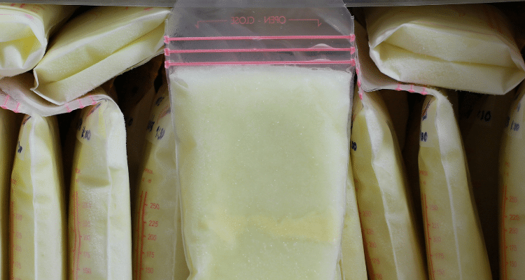 bags of milk