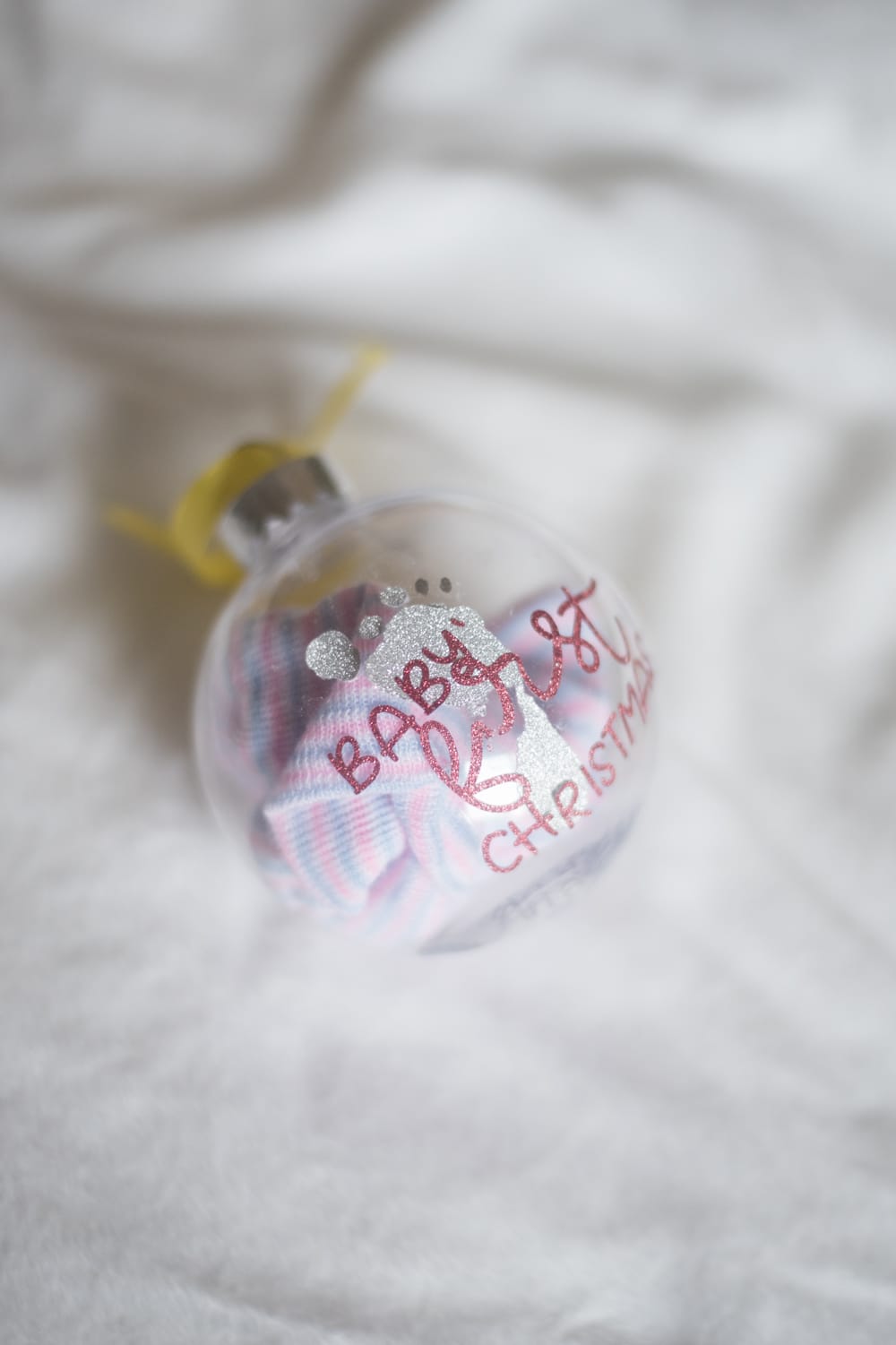 baby hat ornament 
