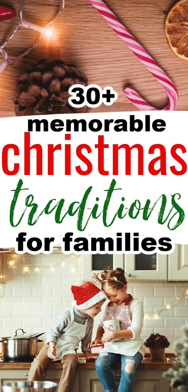 Christmas traditions for families