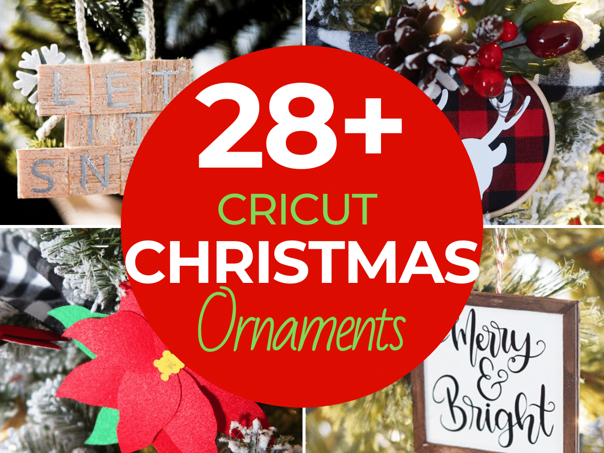 Cricut Christmas Ornament