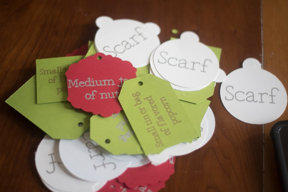 Gift Cards on wooden table