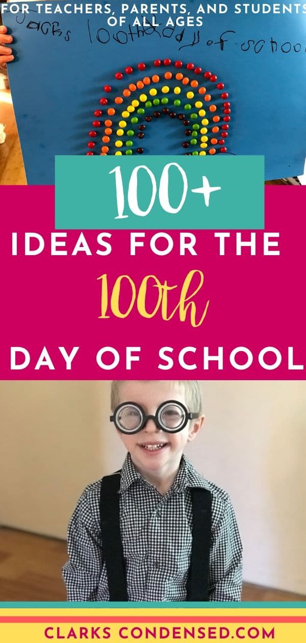 100 days of school ideas for all ages