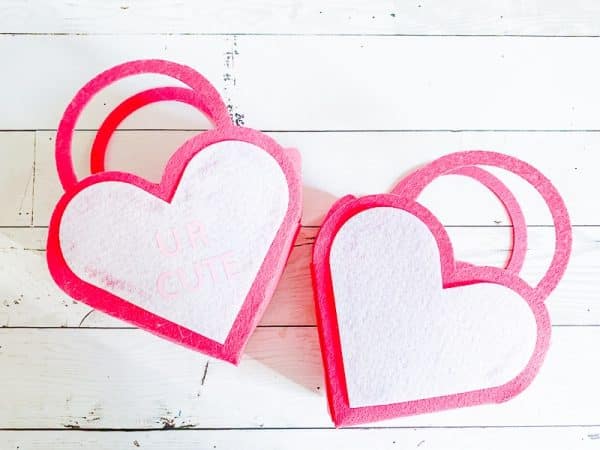 DIY Valentine\'s favor bag