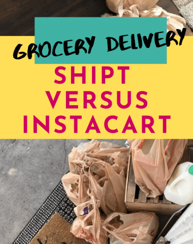 Shipt versus Instacart banner