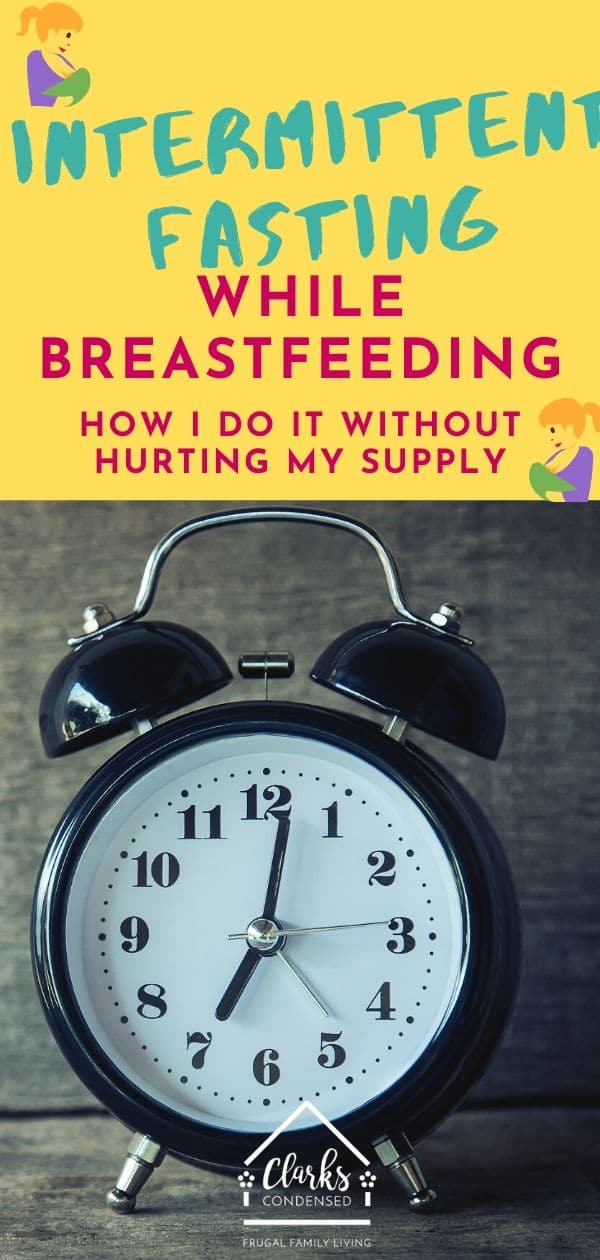 Intermittent Fasting while breastfeeding