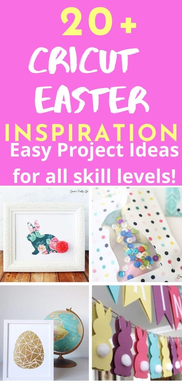 Fun and easy Cricut Easter Projects for the Cricut Maker and Cricut Explore Air 2!