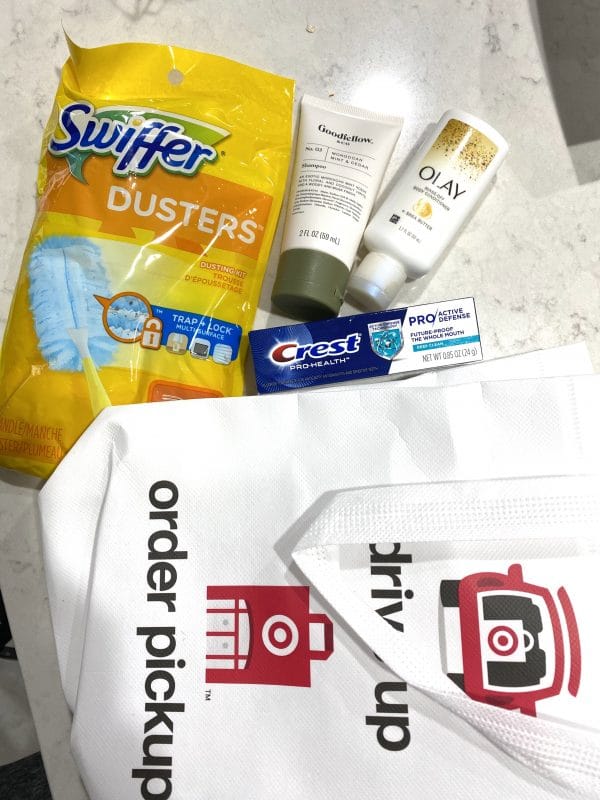 Target drive up goody bag