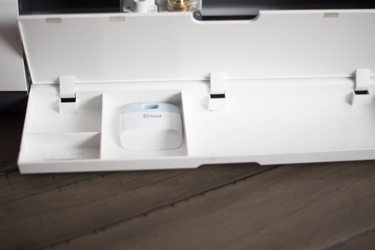 Cricut Maker hidden storage