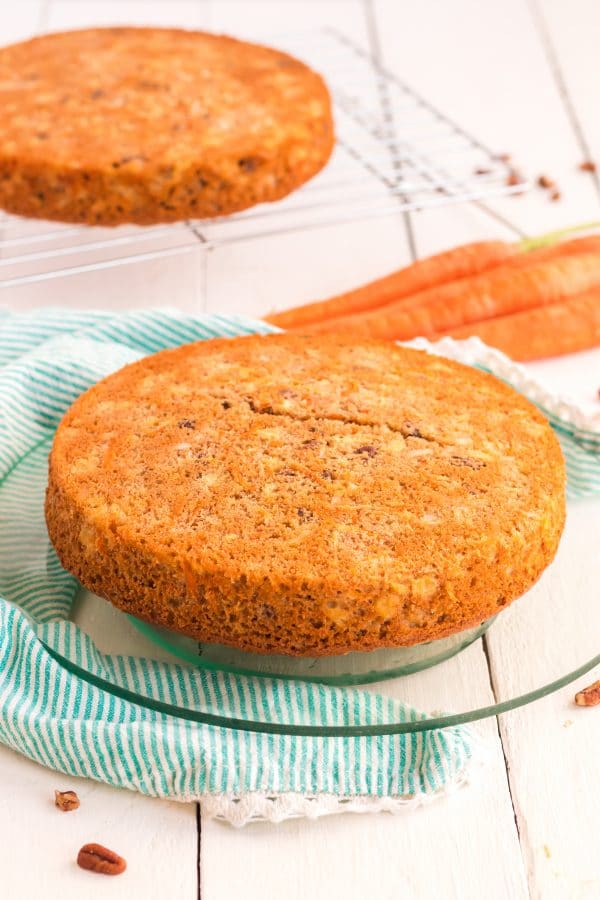 Carrot Cake on a plate