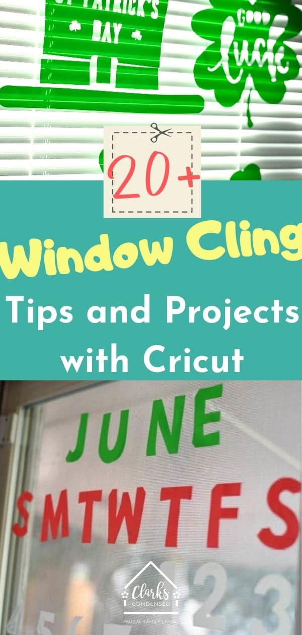 Cricut Window Cling