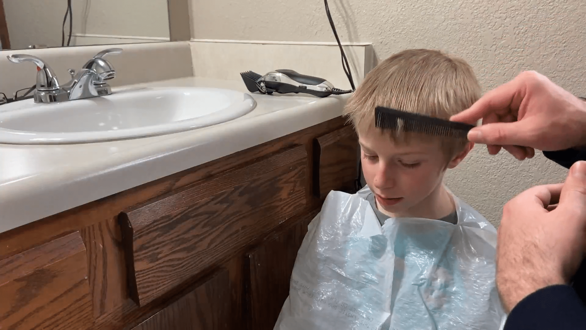 DIY Hair Cut for Boys with Clippers: No Scissor Method - Clarks Condensed