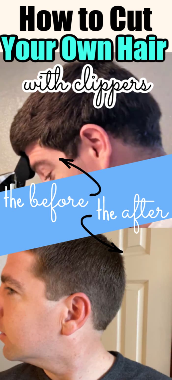How To Cut Your Own Hair With Clippers No Scissors Clarks Condensed
