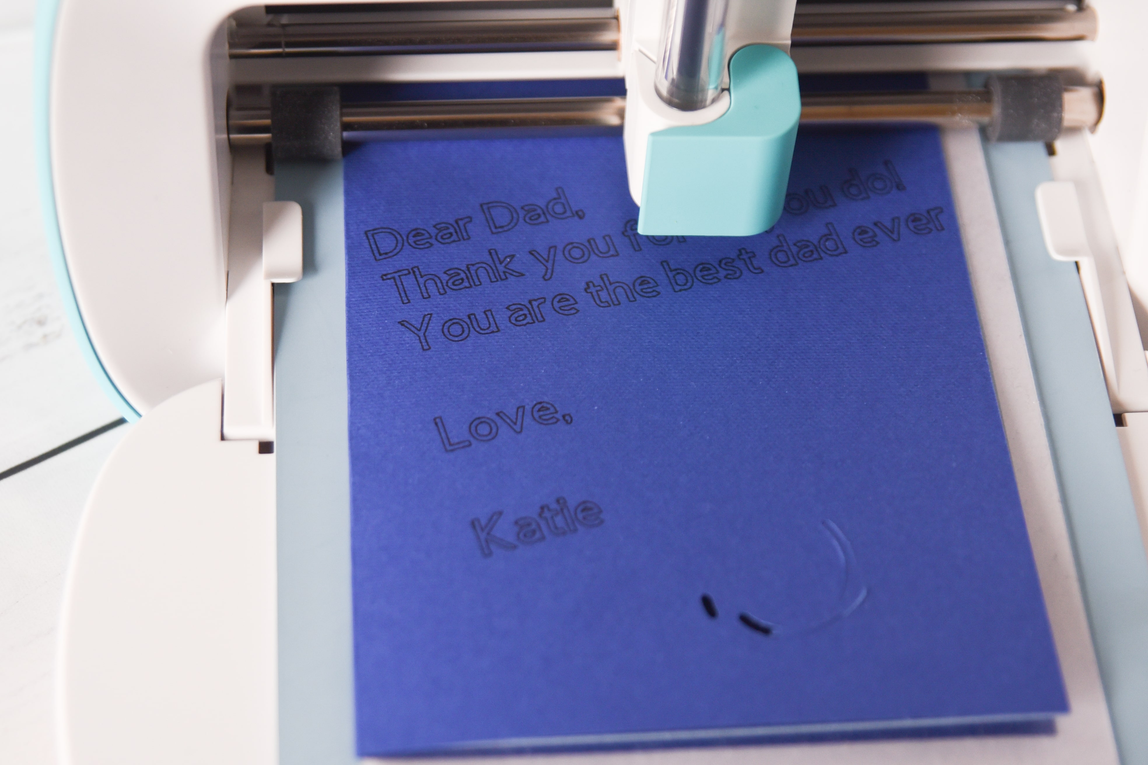 Cricut Joy Cards : How To Write Text Inside The Card! 