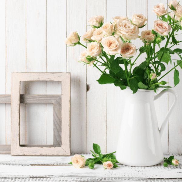 pretty flowers in vase