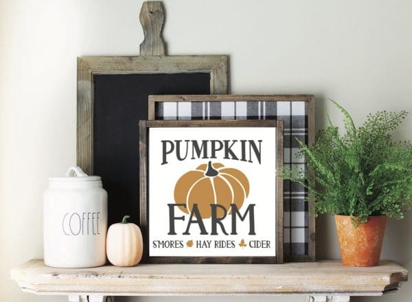 Farmhouse Pumpkin Farm Sign