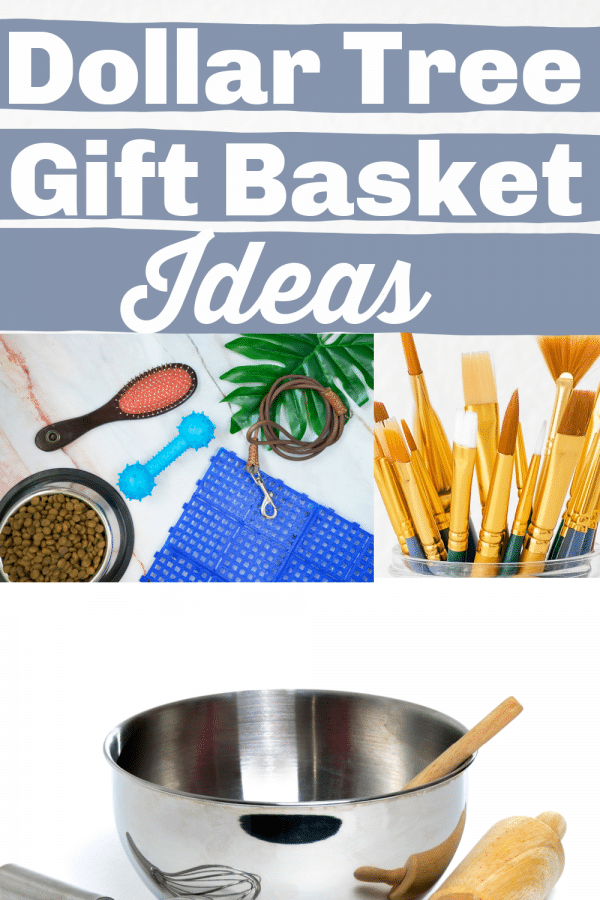 Christmas Baking Themed Gift Basket From The Dollar Tree 