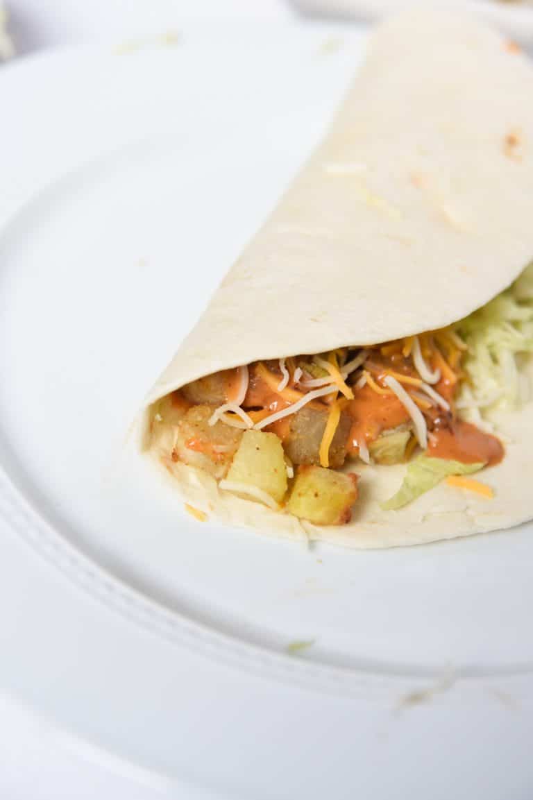 Copy Cat Taco Bell Spicy Potato Soft Taco and Spicy ...