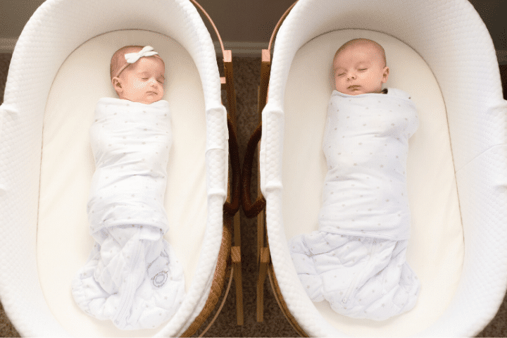 twins in dreamland sleep swaddle