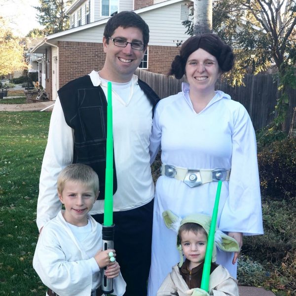 family star wars costume