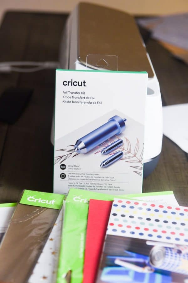 cricut foil transfer kit with materials