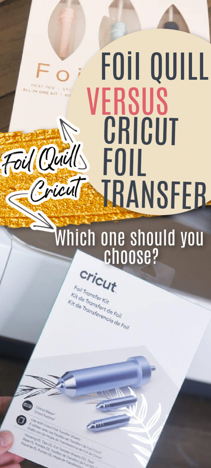Cricut Foil Transfer vs Foil Quill Which One Should You Get Clarks