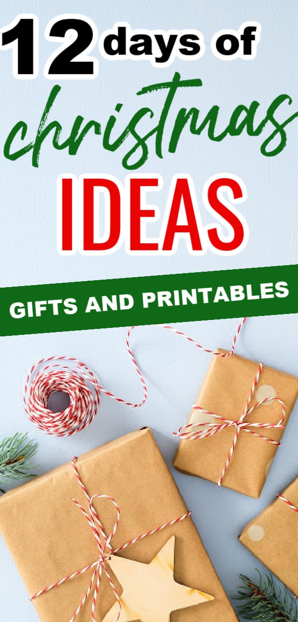 Ideas for 12 Days of Christmas