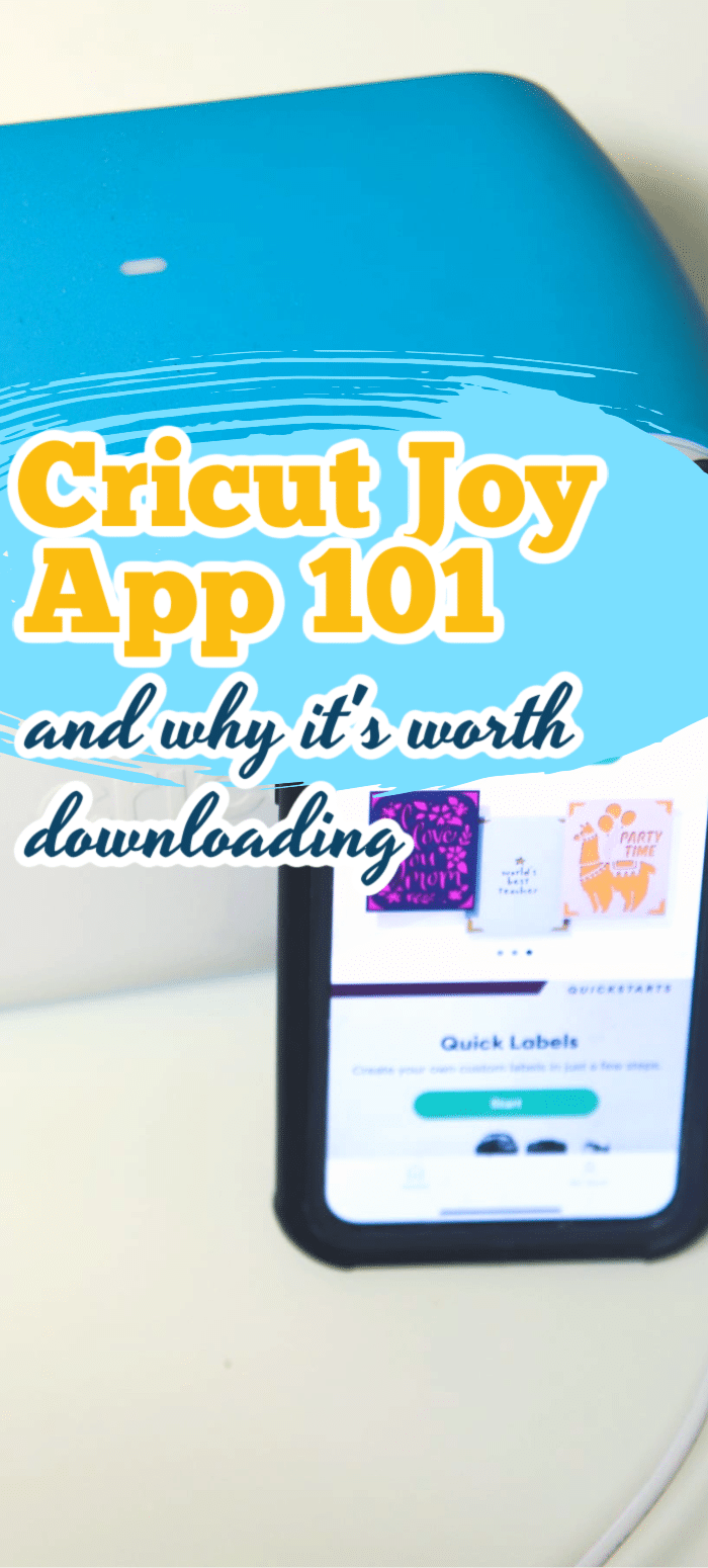 cricut joy app pin