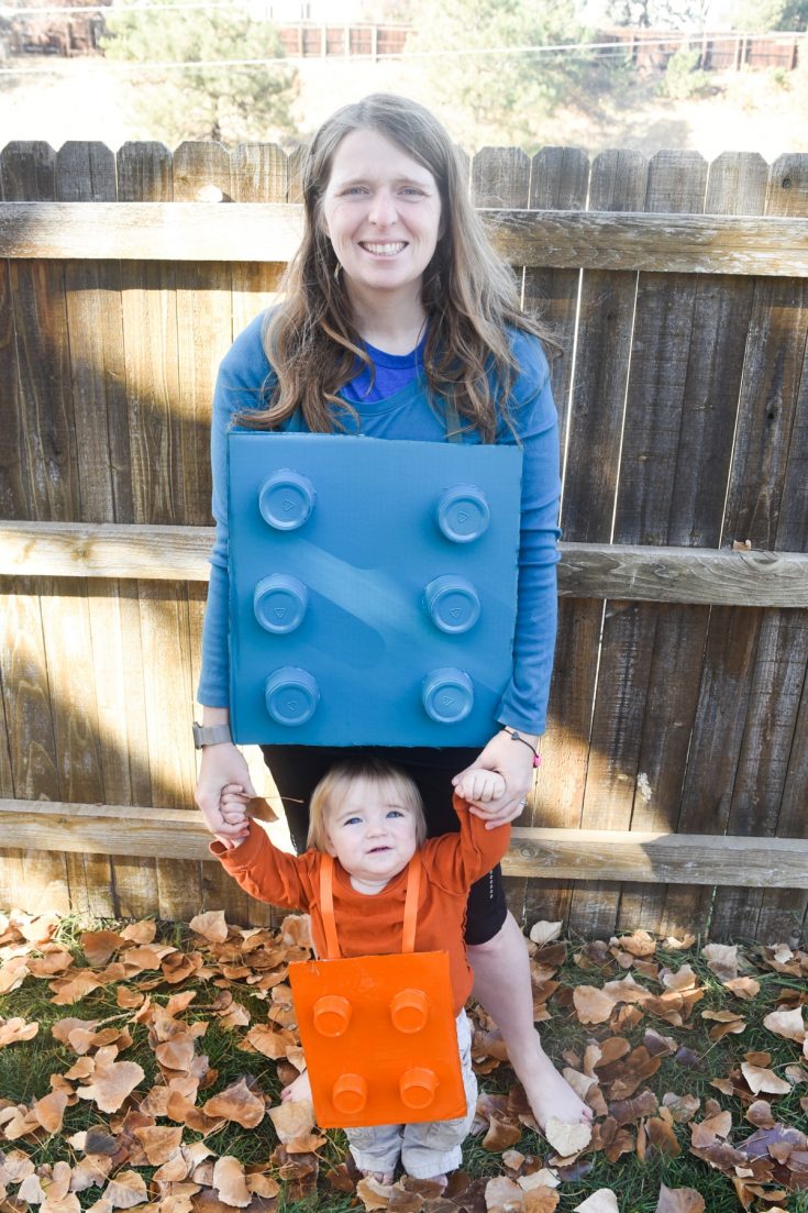 DIY LEGO Costume - Great Last Minute Idea! - Clarks Condensed