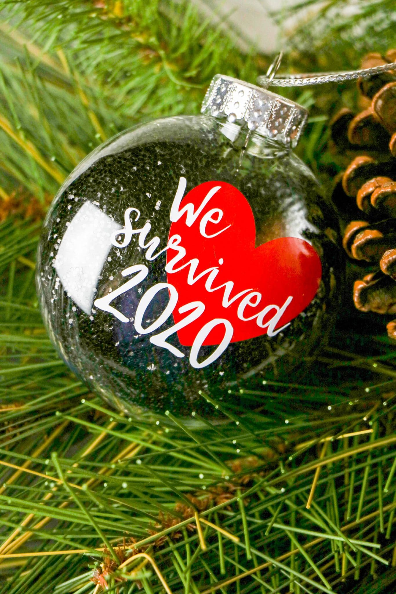 we survived 2020 ornament