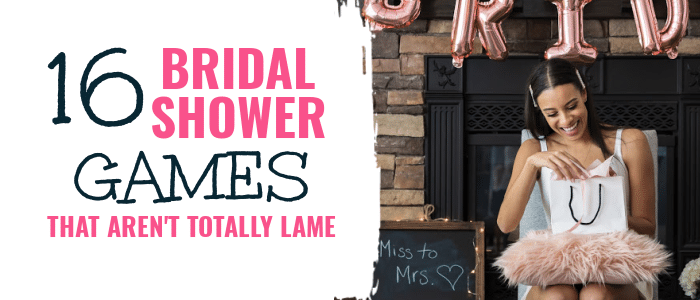 IDEAS FOR BRIDAL SHOWER GAMES