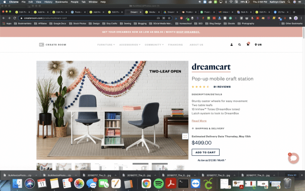 dreamcart purchase page