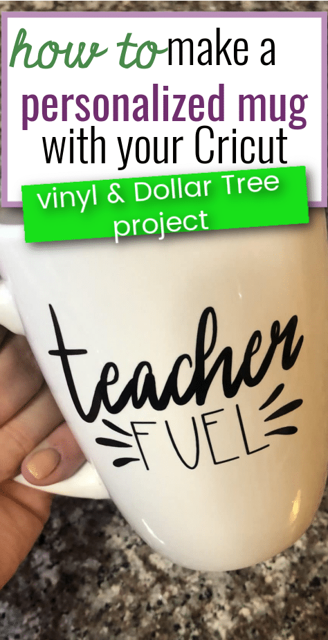 Looking for some fun dollar tree DIY crafts? Here's a beginner friendly cricut project idea that will help you customize your mugs. This is a perfect personalized gift idea for your parents, friends and colleagues. This blog will teach you how to make a personalized mug with cricut, and it's super easy so you don't have to worry about taking so much time! Being thoughtful has never been this cheap and easy! #dollartreediy #dollarstorecrafts #diyproject #diygiftideas #diycraftideas #personalized