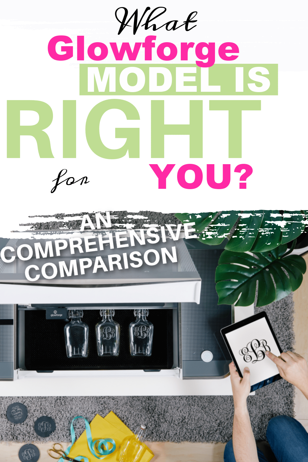 Which Craft Laser Cutter is Best? A Comparison of Glowforge Aura