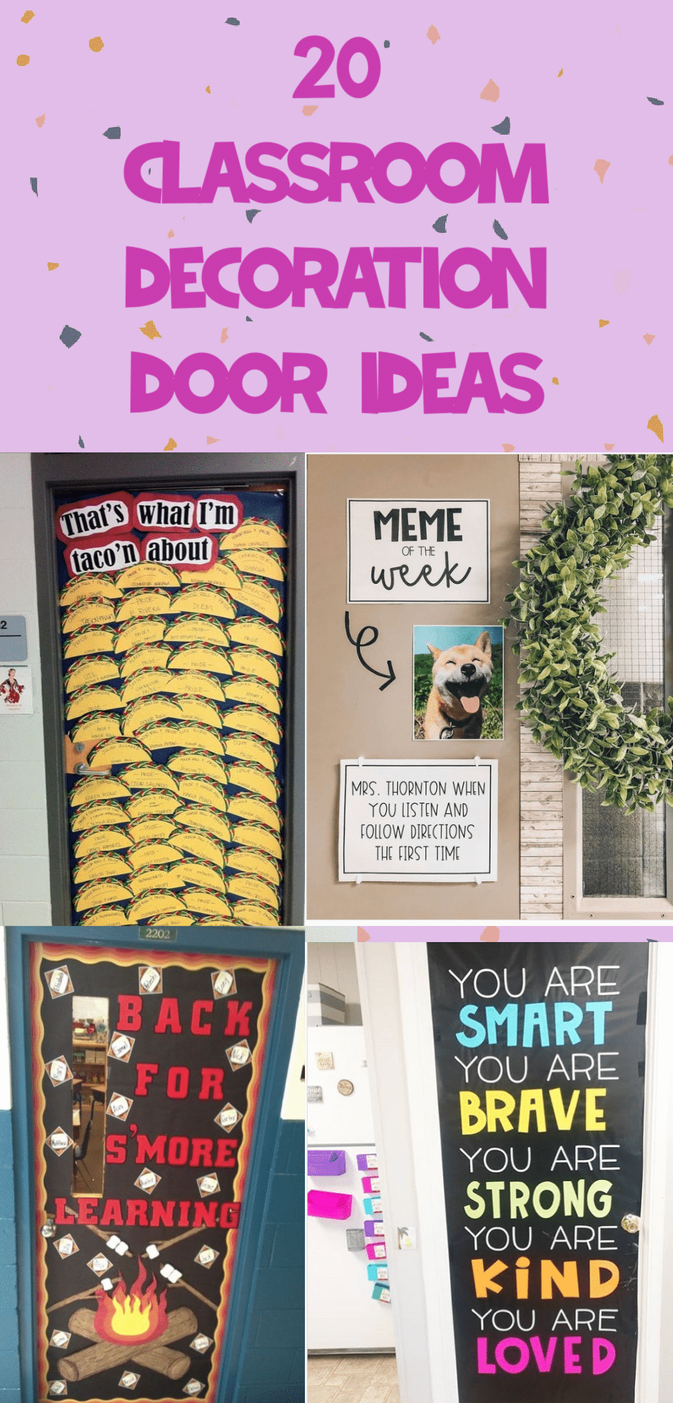 classroom door decoration ideas