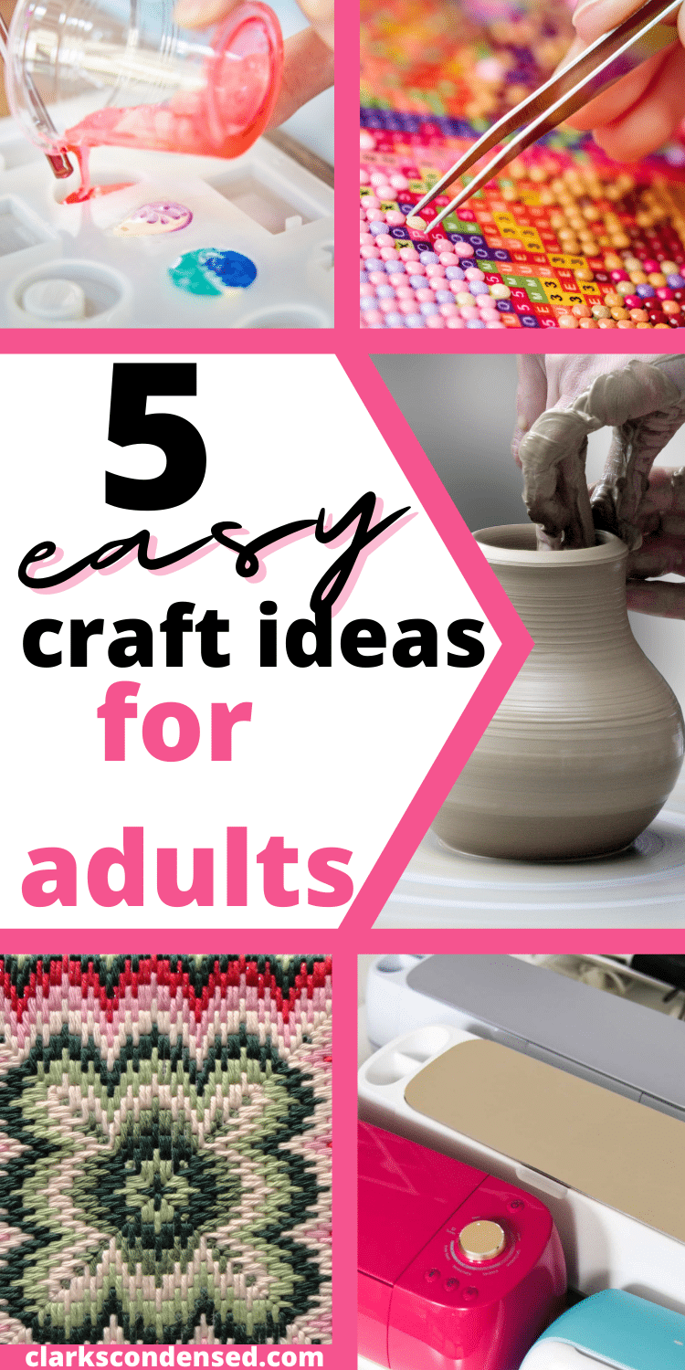 easy craft ideas for adults