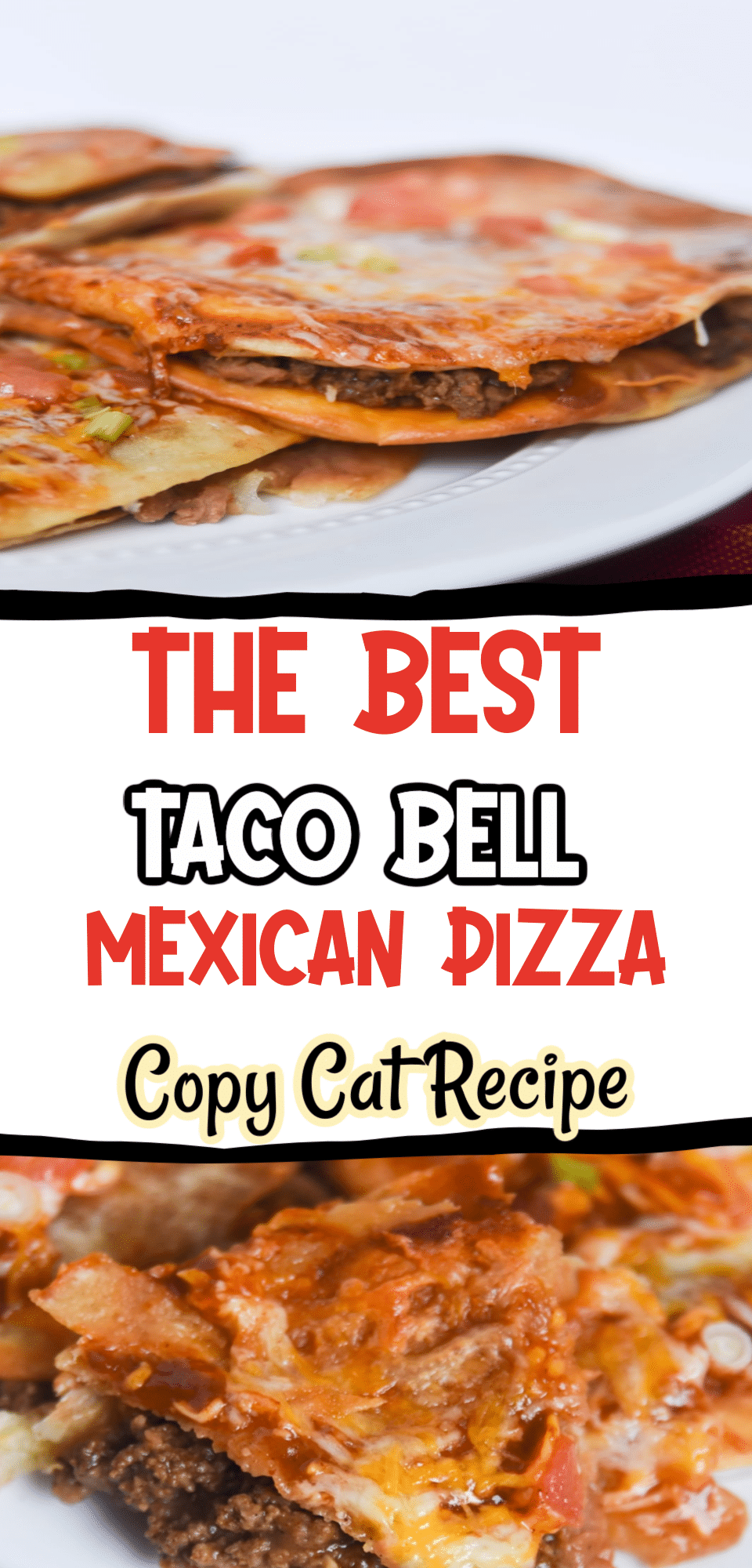 Best taco bell mexican pizza copycat