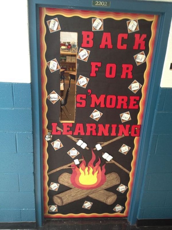 s'more classroom door