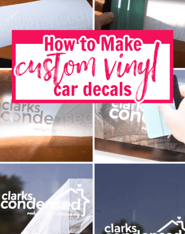 diy cricut car decals