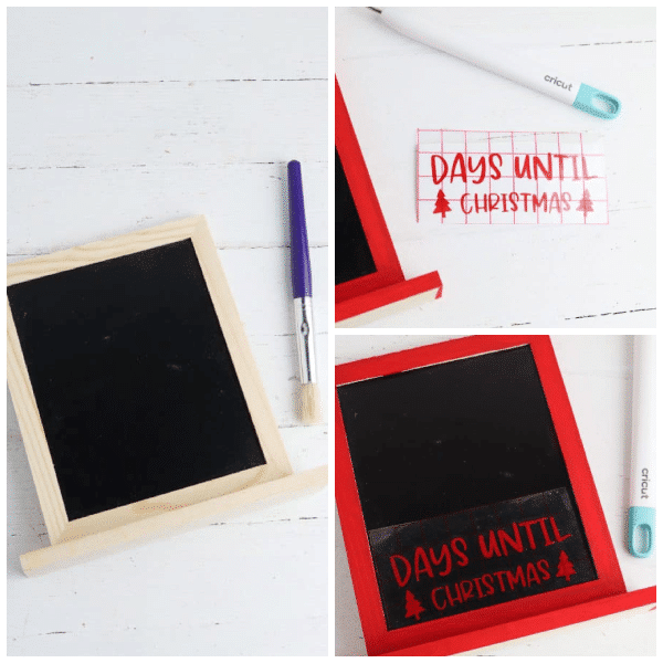 DIY days until christmas countdown cricut