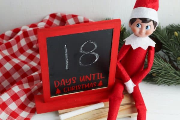 elf on the shelf countdown