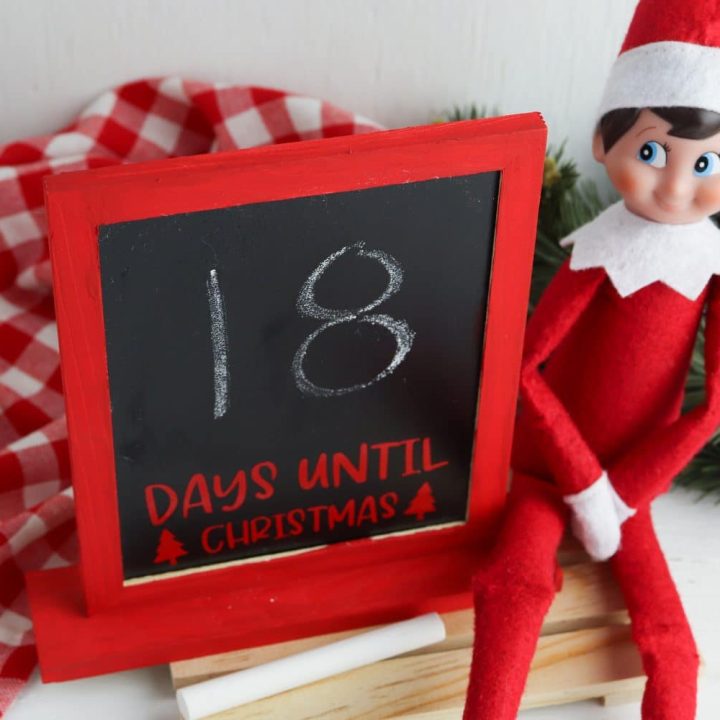 How To Make an Elf on the Shelf Countdown 