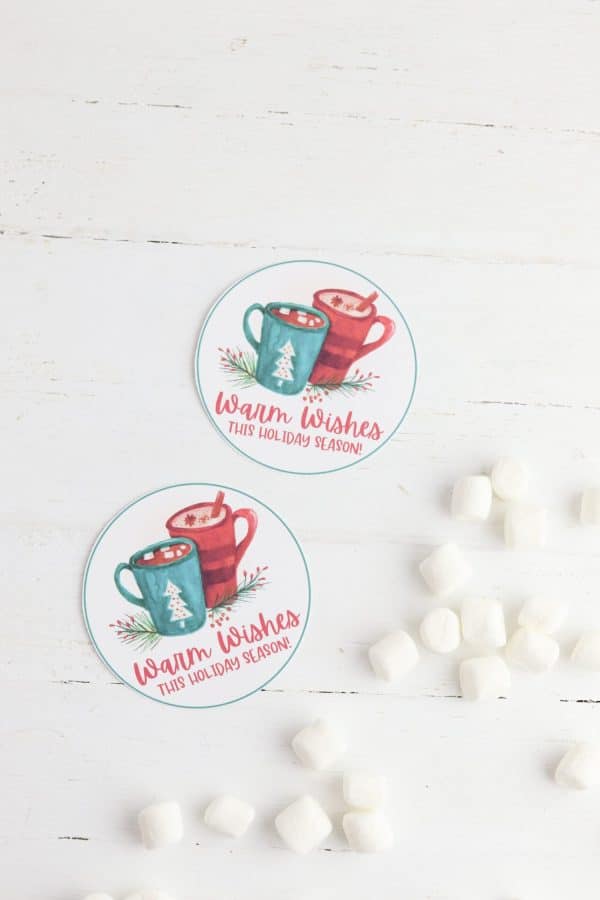 hot cocoa tags