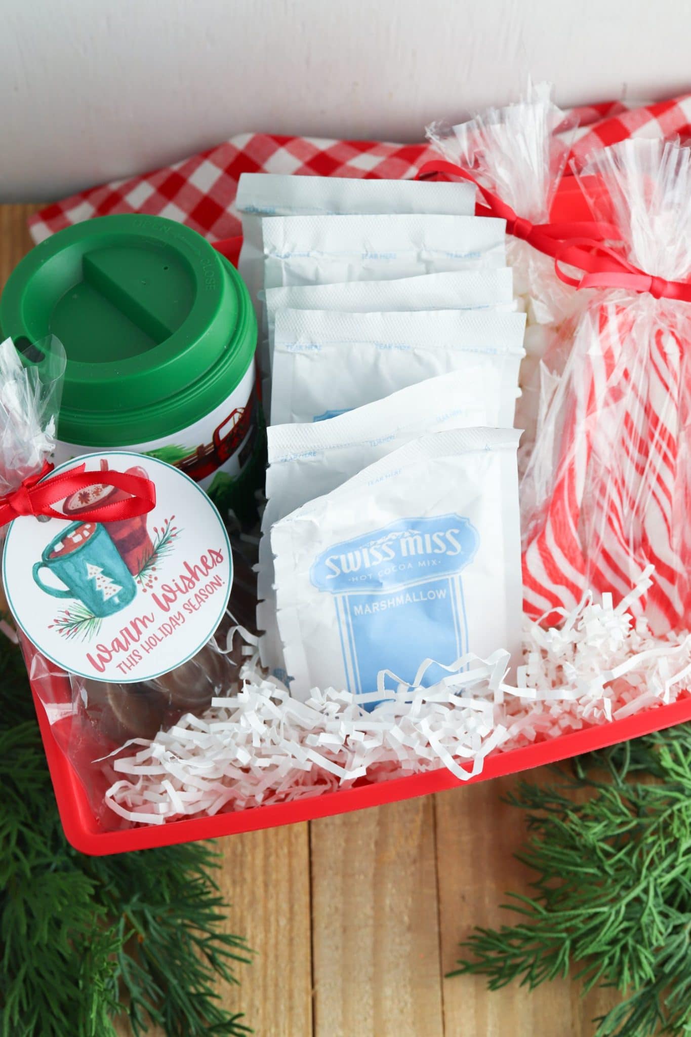 Stylish Christmas Neighbor Gifts + Free Printable Gift Tags