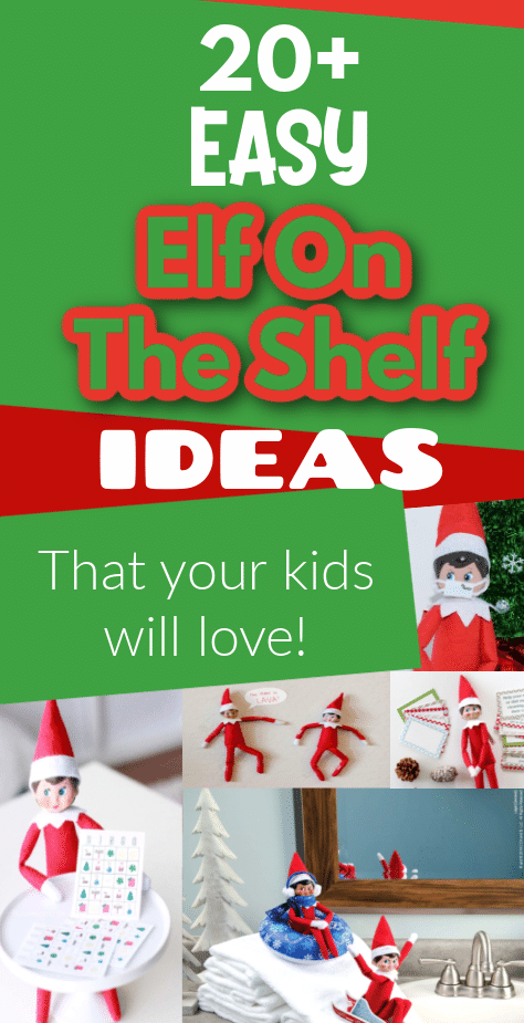 easy elf on the shelf ideas