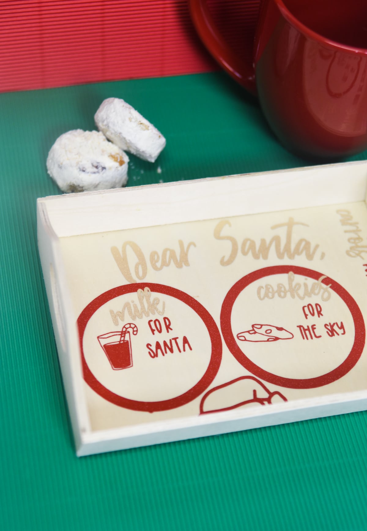 cricut santa tray